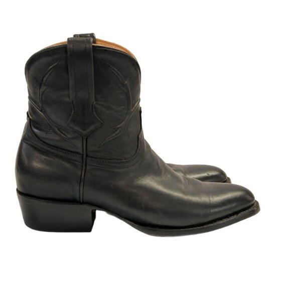 JRC & Sons Mid-Calf Leather Cowboy Boots SIZE 8B main image 5